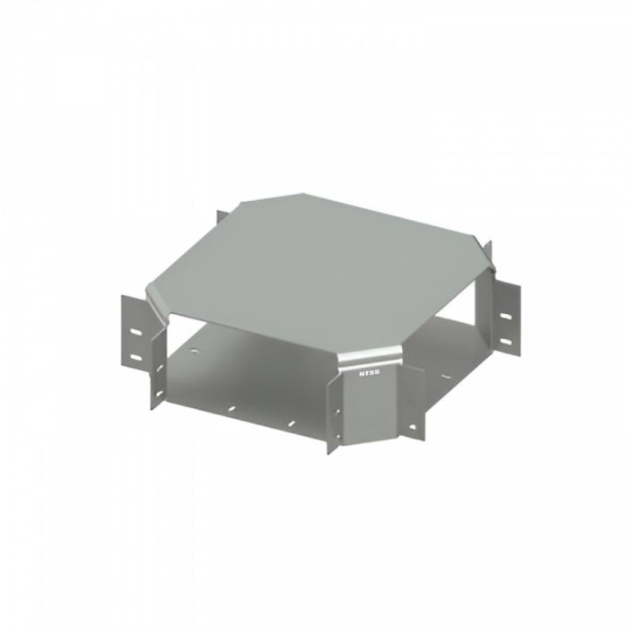 Х-образный угол NTSS 100х400, толщина 1,0 (с крышкой)