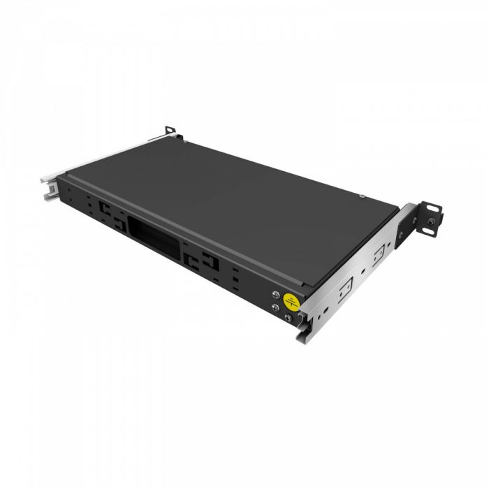 Кросс 19" NTSS PREMIUM выдвижной, предсобранный 1U, 24 порта SC/UPC, 50/125 мкм, черный