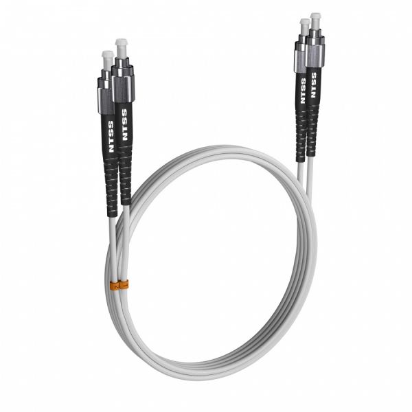 Шнур оптический NTSS dpc FC/UPC-FC/UPC 9/125 G.657A1 3.0мм 4м LSZH (патч-корд)