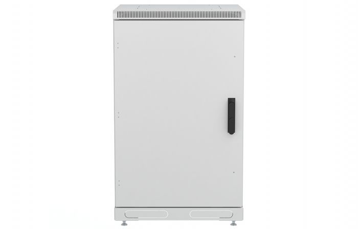 Шкаф телекоммуникационный напольный 19",24U(600x1000), ШТ-НП-24U-600-1000-М, передняя дверь металл ССД