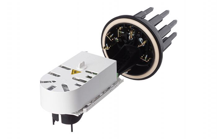 Муфта-кросс МКО-Г3/СМ6-1PLC4-SC/APC-20SC-5SC/APC-1SC/APC ССД