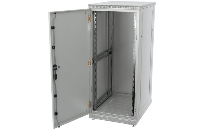 Шкаф телекоммуникационный напольный 19",33U(600x800), ШТ-НП-33U-600-800-М, передняя дверь металл ССД
