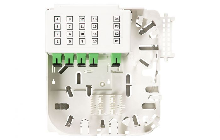 Муфта-кросс МКО-П3/С09-1PLC4-SC/APC-20SC-20SC/APC -4SC/APC ССД