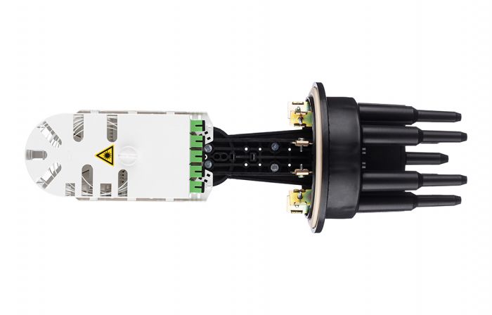 Муфта-кросс МКО-Г3/СМ6-1PLC4-SC/APC-20SC-5SC/APC-1SC/APC ССД