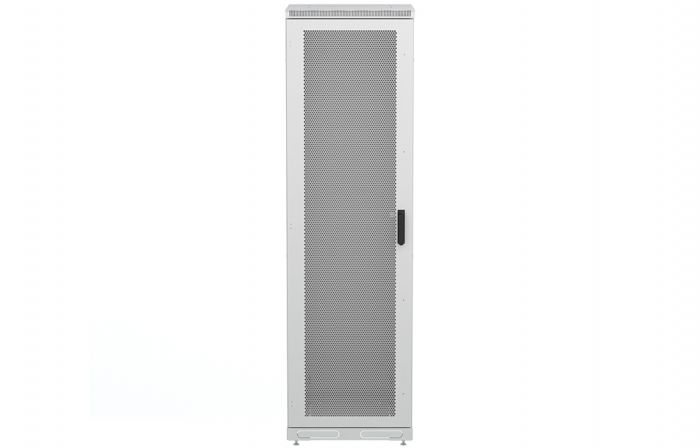 Шкаф телекоммуникационный напольный 19",47U(600x800), ШТ-НП-47U-600-800-ПП, передняя и задняя дверь перфорированная ССД