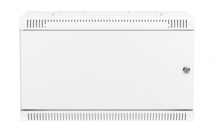 Шкаф телекоммуникационный настенный разборный 19”,6U(600x350), ШТ-НСр-6U-600-350-М дверь металл ССД