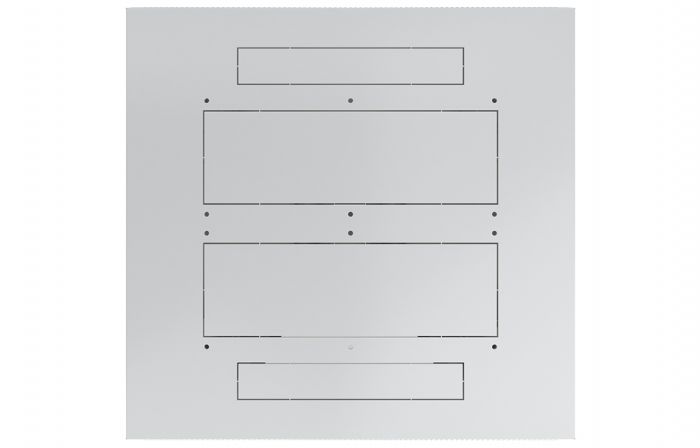 Шкаф телекоммуникационный напольный 19",42U(600x800), ШТ-НП-42U-600-800-С, передняя дверь стекло ССД