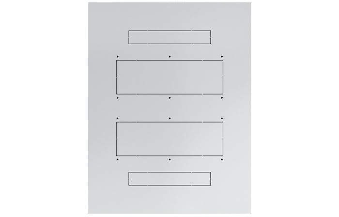 Шкаф телекоммуникационный напольный 19",33U(600x1000), ШТ-НП-33U-600-1000-М, передняя дверь металл ССД