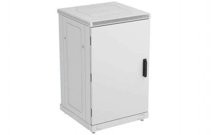 Шкаф телекоммуникационный напольный 19",24U(600x800), ШТ-НП-24U-600-800-М, передняя дверь металл ССД