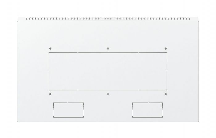Шкаф телекоммуникационный настенный разборный 19”,6U(600x550), ШТ-НСр-6U-600-550-С дверь стекло ССД