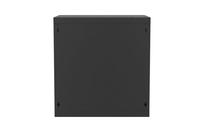 Шкаф телекоммуникационный настенный разборный черный 19”,12U(600x650), ШТ-НСр-12U-600-650-М-Ч дверь металл ССД