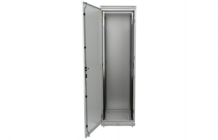 Шкаф телекоммуникационный напольный 19",42U(600x1000), ШТ-НП-42U-600-1000-М, передняя дверь металл ССД