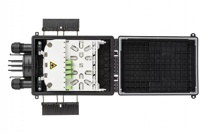 Муфта-кросс МКО-Ш1/С09-1PLC4-SC/APC-10SC-5SC/ACP-1SC/APC ССД