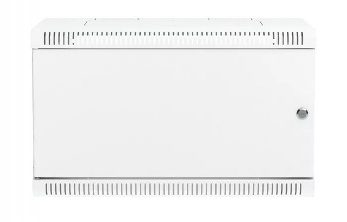 Шкаф телекоммуникационный настенный разборный 19”,6U(600x350), ШТ-НСр-6U-600-350-М дверь металл ССД