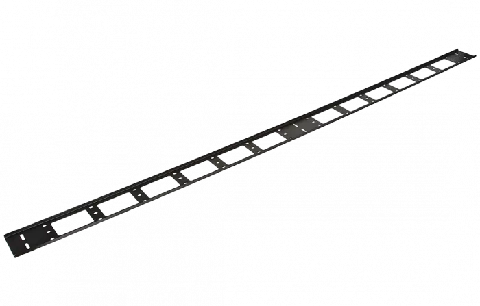 Органайзер кабельный вертикальный 24U, 150мм ОКВ-24-150-Ч черный ССД