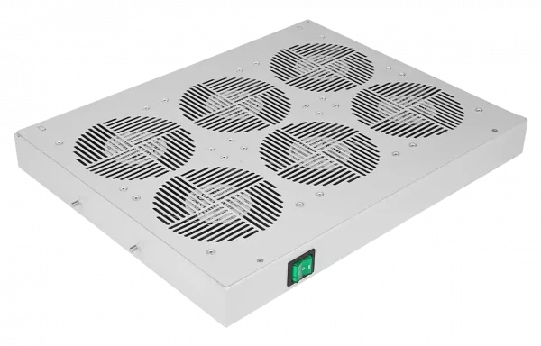 Вентиляторный модуль , 6 вентилятора с термодатчиком без шнура питания 35С ВМ-6-19" ССД