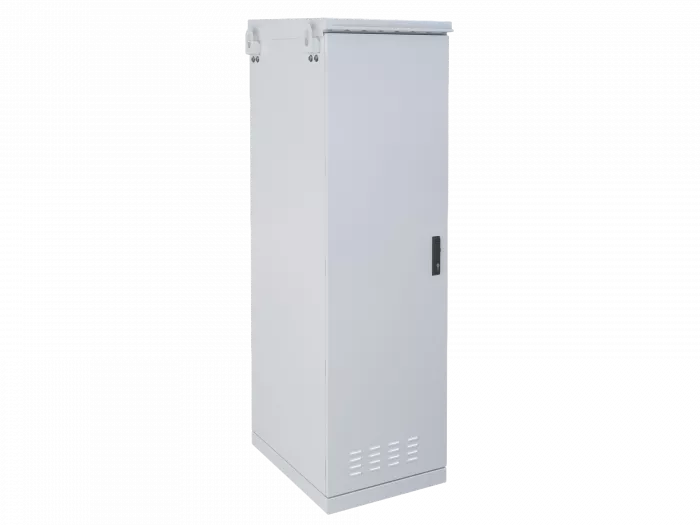 Шкаф климатический  напольный с комплектацией 19",42U(600x800) ШКТ-НП-42U-600-800-КОМ-4