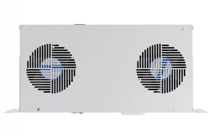 Вентиляторный модуль , 2 вентилятора с термореле  ВМ-2-19"-Т ССД