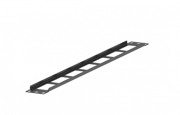 Органайзер кабельный горизонтальный с окнами 19"  ОКГО-19"-1U