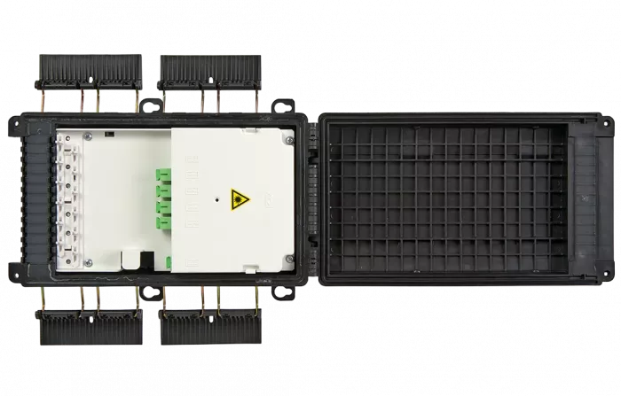 Муфта-кросс МКО-П2/С09-1PLC8-SC/APC-12SC-10SC/APC-1SC/APC ССД