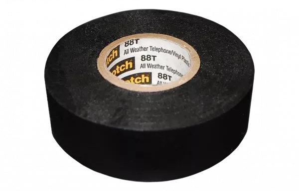 7000031634/80611009236 Скотч® 88Т лента  виниловая, 25 мм х 10.8 м (25 (1"X36')