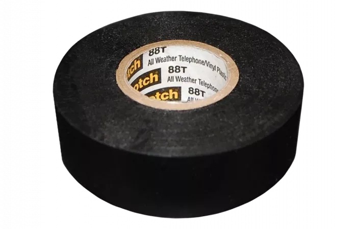 7000031633/80611009228 Скотч® 88Т лента  виниловая, 19 мм х 10.8 м 3М (0.75X36 (3/4"X36')