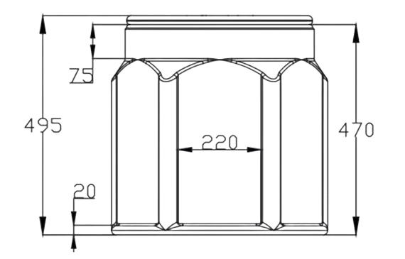 Колодец пластиковый ККТМ-1-ССД