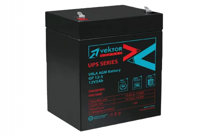 GP 12-5 Аккумуляторная батарея Vektor GP 12-5