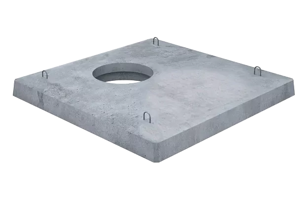 Плита ОУП-6-2,0х2,0 опорная тротуарная прямоугольная