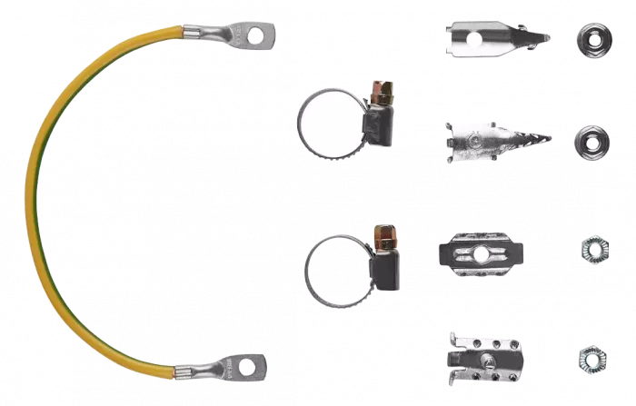 Комплект для соединения бронепокрова ОК с проволочной броней КСБ-Пр ССД Комплект для соединения бронепокрова ОК с проволочной броней КСБ-Пр ССД