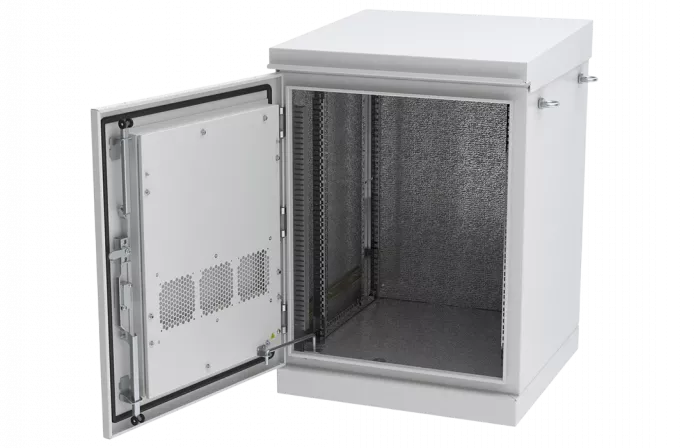 Шкаф климатический телекоммуникационный напольный 19",15U(600x800) ШКТ-НП-15U-600-800 ССД