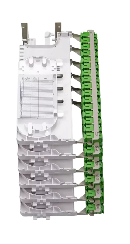 Блок кроссовый 6 модулей КБ6-К6-144SC-144SC/APC-144SC/APC ССД ВОКС-Б