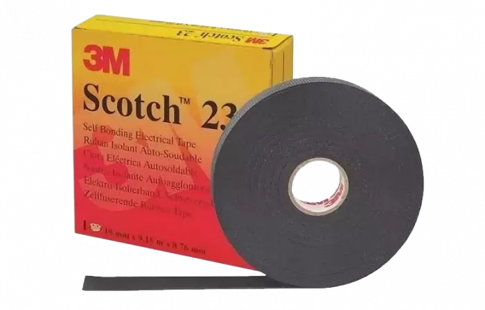 7000007286 Scotch 23, самослип. резиновая изоляционная лента в инд. уп., 19мм х 9,1м