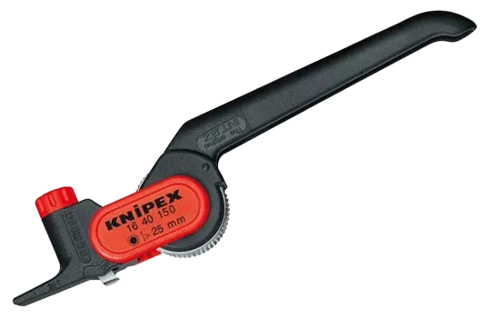 KN-1640150 Нож плужковый Knipex д/удаления внешней оболочки кабеля Д>25мм