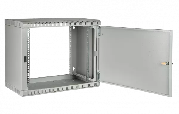 Шкаф телекоммуникационный настенный разборный 19”,12U(600x650), ШТ-НСр-12U-600-650-М дверь металл ССД