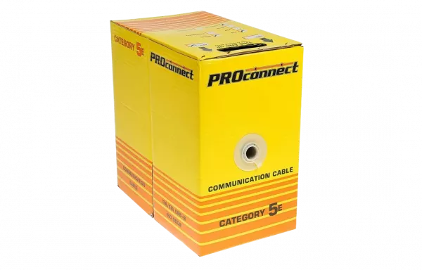 01-0152 Кабель витая пара PROconnect FTP 4PR 24AWG, CAT5e (бухта 305 м)