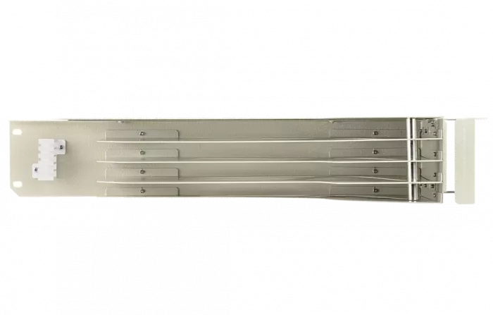 Блок кроссовый 19" 2U на 4 модуля П КБ4-П ВОКС-ФП (корпус)