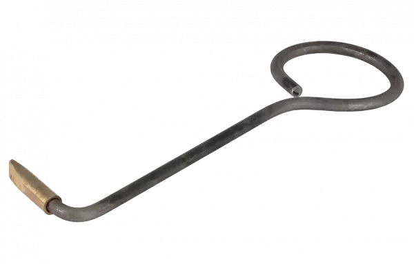 Крюк для открывания крышки люка с латунным наконечником КОК-2