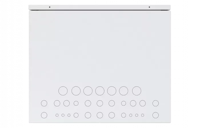 Шкаф климатический телекоммуникационный навесной ШКТ-НВ-2-12U-600-500 с крышей ССД