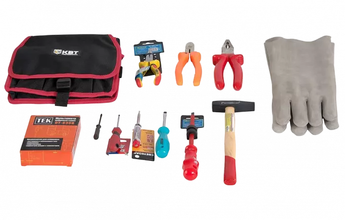 Комплект инструмента МТС-1-РТ с мультиметром, без буравов