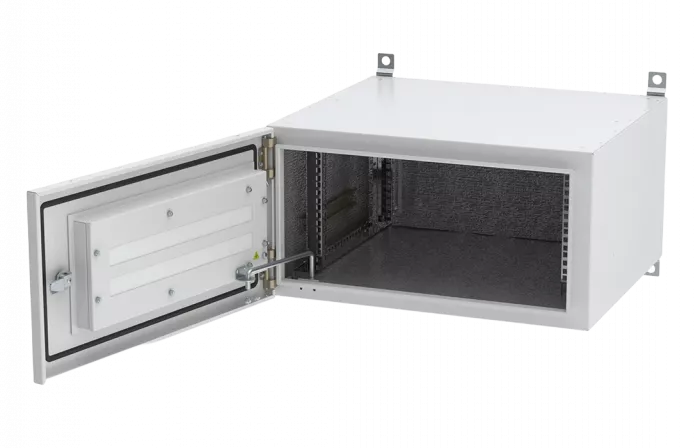 Шкаф климатический телекоммуникационный навесной 19" ,9U(600x350), ШКТ-НВ-9U-600-350 ССД