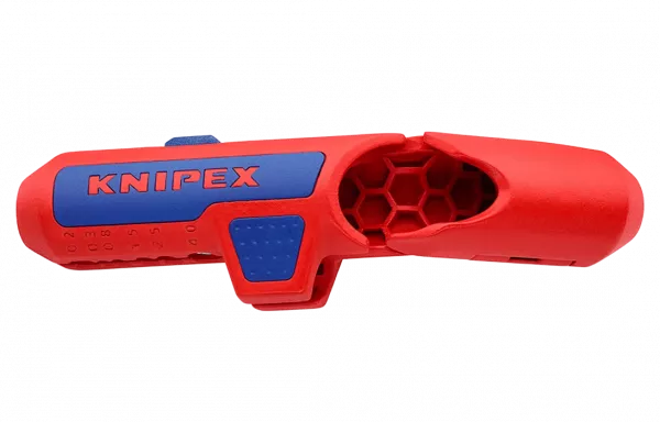 KN-169501SB	ErgoStrip® Cтриппер универсальный для круглых проводов, 0.2-4 мм², d8-13 мм, длина 135 мм, SB