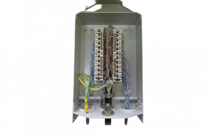 Ящик кабельный ЯК-П-10, 1 плинт ПВТ-10Р ССД