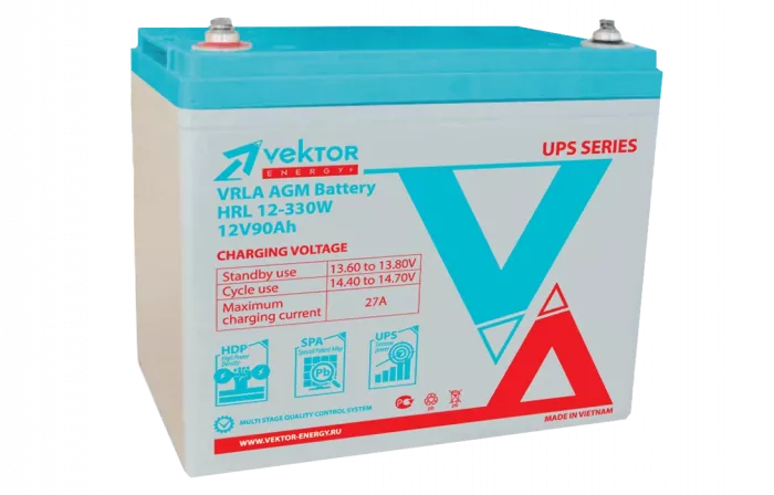 HRL 12-330W Аккумуляторная батарея Vektor HRL 12-330W