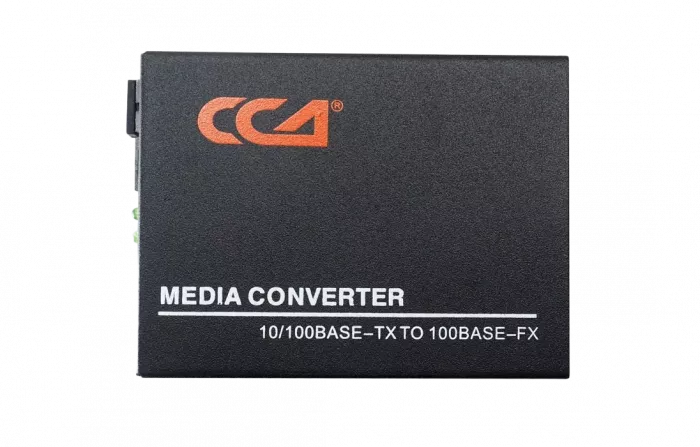 Медиаконвертер 100M, Tx1310/Rx1550 20km, RJ45 SC