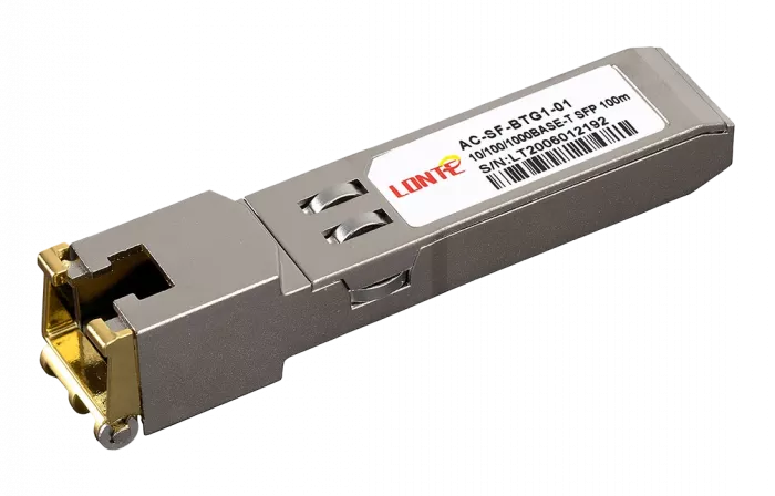 SFP 10/100/1000 Base-T 100m RJ45