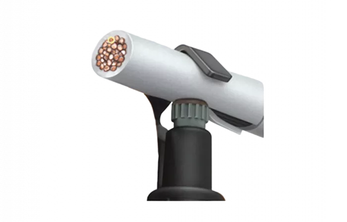 KN-1630135SB Стриппер для круглого кабеля из ПВХ, резины, силикона, тефлона (ПТФЭ), Ø 6 -29 мм, длина 135 мм, SB