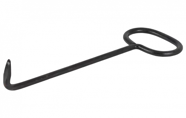 Крюк для открывания крышки люка телефонного колодца