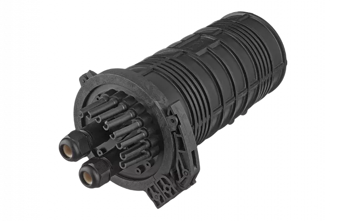Муфта-кросс оптическая МКО-С6/СМ4-1PLC8-SC/APC-10SC-10SC/APC-1SC/APC ССД