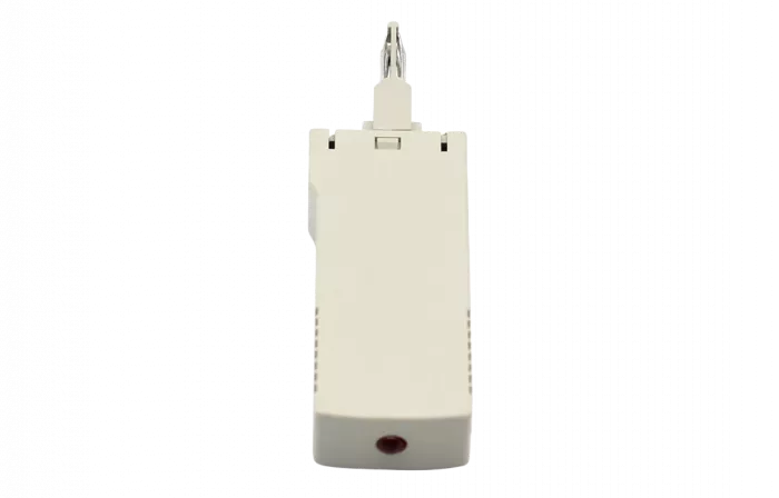 Штекер комплексной защиты с индикатором по току и напряжению, 10 шт в комплекте, без шины заземления для плинтов ПВТ